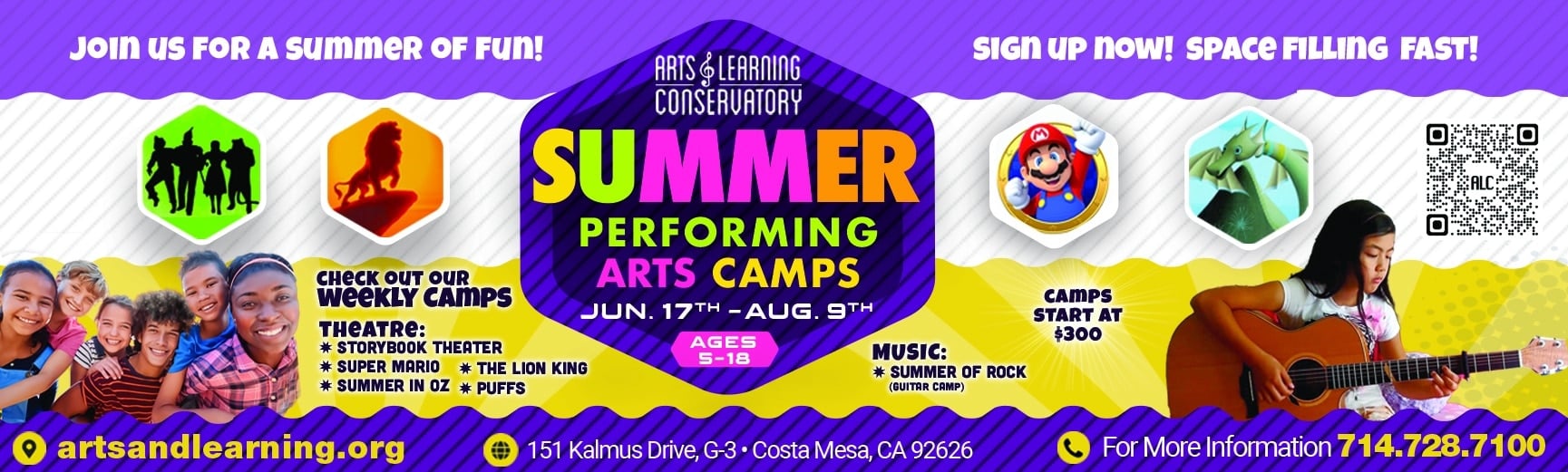 Arts & Learning Conservatory - Theatre & Music Summer Camps - Kidsguide